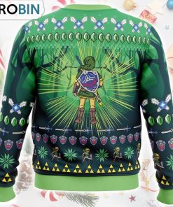 Link Legend of Zelda Ugly Christmas Sweater