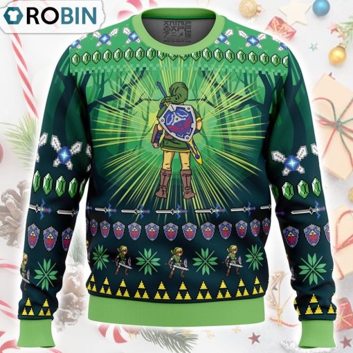 Link Legend of Zelda Ugly Christmas Sweater