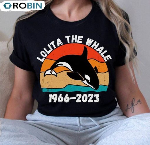 Lolita The Whale Shirt, Rip Lolita Unisex Hoodie Long Sleeve