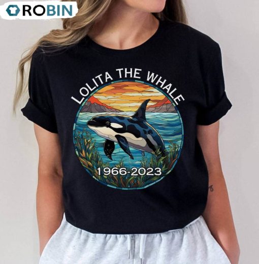 Lolita The Whale Trendy Shirt, Rip Lolita Lolita The Orca Unisex Shirt