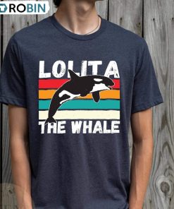 Lolita The Whale Trendy Shirt, The Orca Unisex T-shirt Crewneck