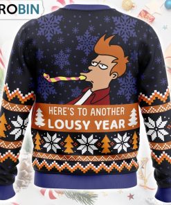 Lousy Year Futurama Ugly Christmas Sweater Lousy Year Futurama Ugly Christmas Sweater