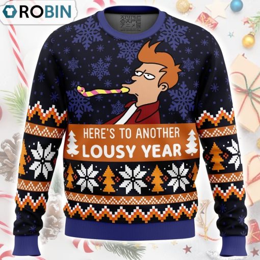 Lousy Year Futurama Ugly Christmas Sweater