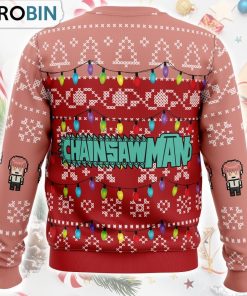 Makima Chainsaw Man Ugly Christmas Sweater