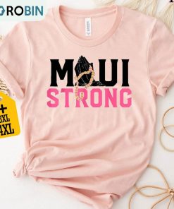 Maui Strong Shirt , Relief All Profits Will Be Donated Hawaii Fire Unisex Hoodie Crewneck