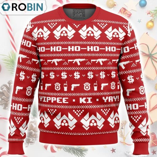 McClane Winter Die Hard Ugly Christmas Sweater