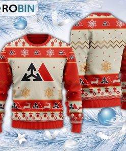 Mclane Christmas All Over Print Ugly Sweater