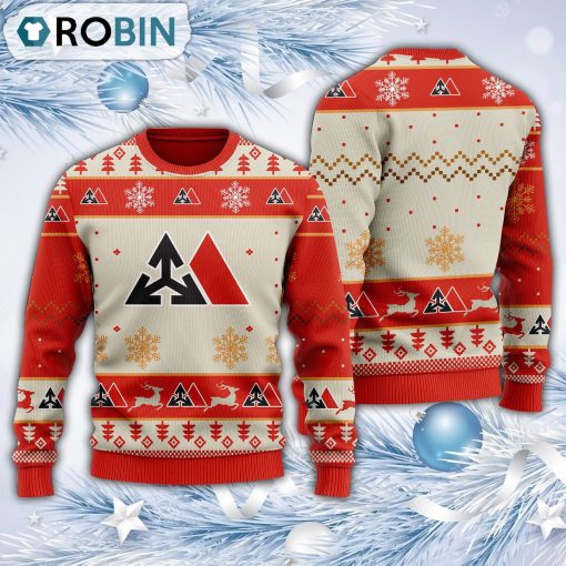 Mclane Christmas All Over Print Ugly Sweater