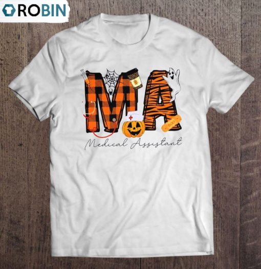 Medical Assistant Halloween Shirt Ma Halloween Unisex Shirt