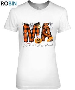 Medical Assistant Halloween Shirt Ma Halloween Unisex Shirt