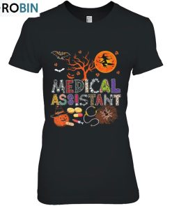 Medical Assistant Halloween Zombie Costume Scary Unisex Shirt