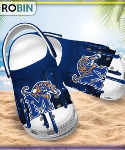 Memphis Tigers 3D Melting Paint Printed Crocs Shoes