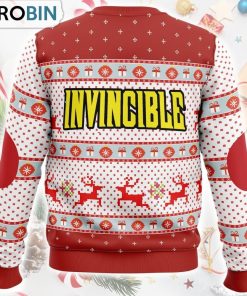 Merry Thiccmas Omni Man Invincible Ugly Christmas Sweater