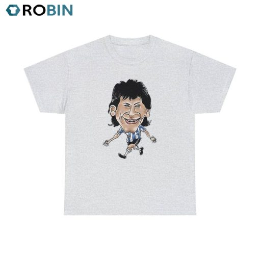 Messi Cartoon Soccer Shirt, Football Lover Unisex T-shirt Short Sleeve