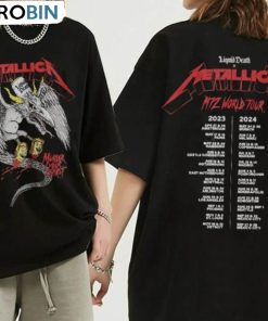 Metallica Band Shirt, Metal Tour 2023 2024 Long Sleeve Sweatshirt