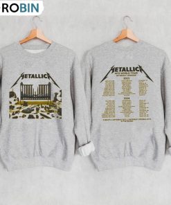 Metallica World Tour 2023 Shirt, Metallica Rock Band Unisex T-shirt Crewneck Metallica World Tour 2023 Shirt, Metallica Rock Band Unisex T-shirt Crewneck