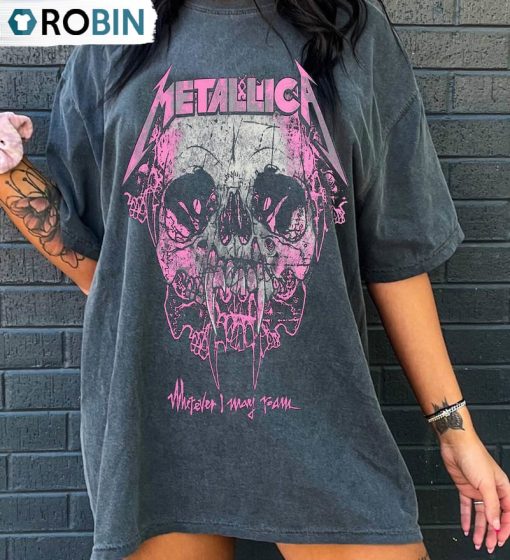 Metallica World Tour 2023 Shirt, Rock Festival Unisex Hoodie Crewneck