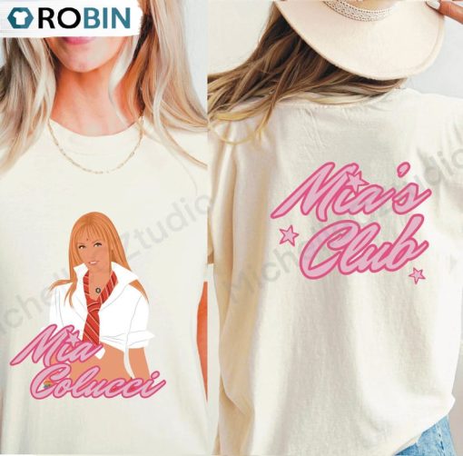 Mia Colucci Mia Shirt, Rebelde Tour Short Sleeve Sweatshirt