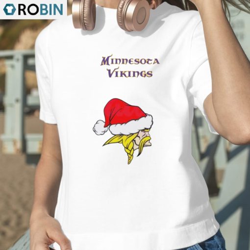Minnesota Vikings Nfl Christmas Logo 2023 Shirt