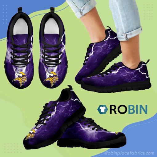 Minnesota Vikings Thunder Power Breathable Running Sneaker