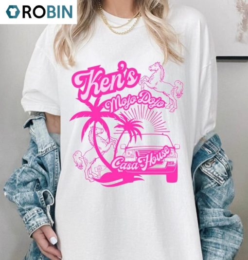 Mojo Dojo Casa House Comfort Colors Shirt, Barbie Movie Cute Unisex Apparels