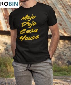 Mojo Dojo Casa House Funny Shirt, Groovy Ken Karate House Party Long Sleeve Tee Tops