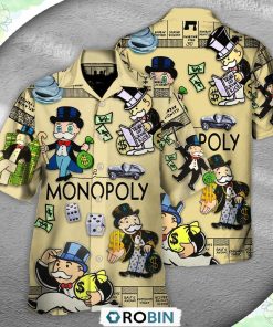 Monopoly Amazing Style Casual Button-Down Shirt