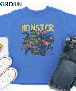 Monster Mash Limited Shirt, Retro Halloween Toddler Sweatshirt Crewneck