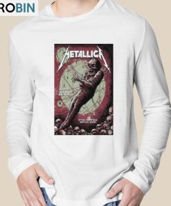 Montreal Qc August 13 2023 Metallica Tour Poster Shirt Montreal Qc August 13 2023 Metallica Tour Poster Shirt