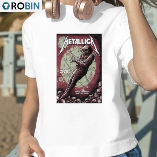 Montreal Qc August 13 2023 Metallica Tour Poster Shirt