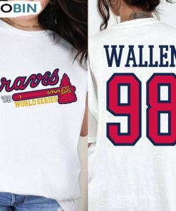 Morgan Wallen 98 Braves Shirt, Mlb Country Music Concert Hoodie Sweatshirt