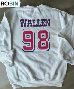 Morgan Wallen 98 Braves Shirt, Vintage Unisex Shirt