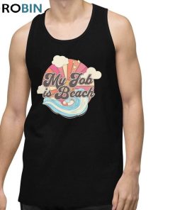 My Job Is Beach Barbie Meme Unisex Hoodie Long Sleeve