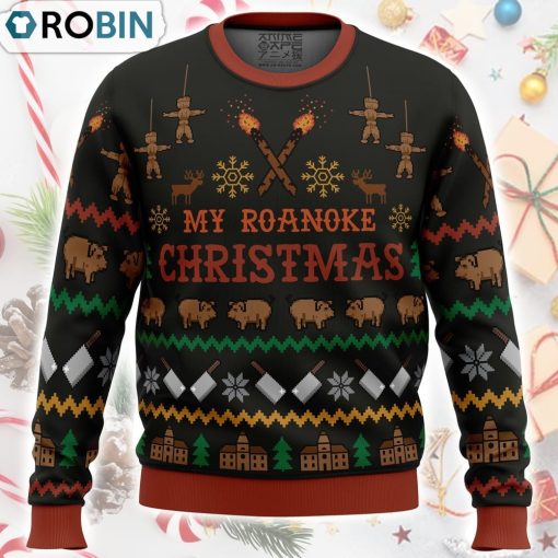 My Roanoke Christmas American Horror Story Ugly Christmas Sweater