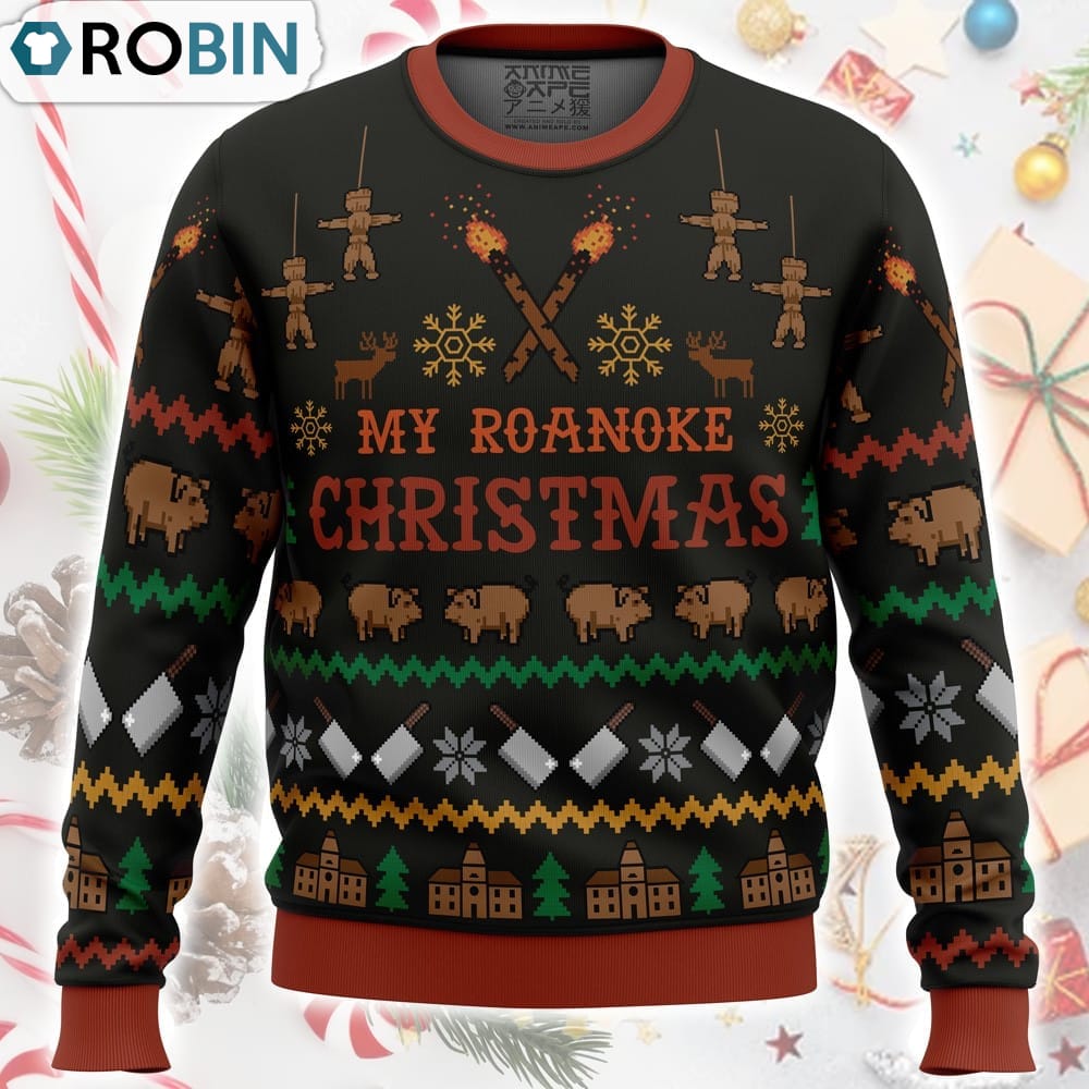 My Roanoke Christmas American Horror Story Ugly Christmas Sweater ...