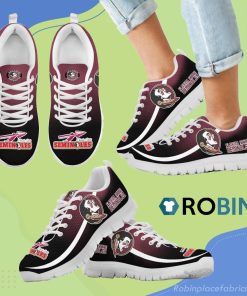 Mystery Straight Line Up Florida State Seminoles Breathable Running Sneaker