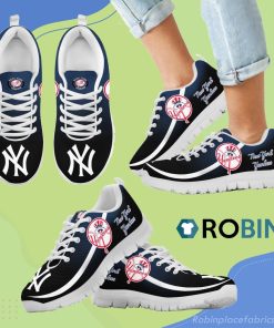 Mystery Straight Line Up New York Yankees Breathable Running Sneaker
