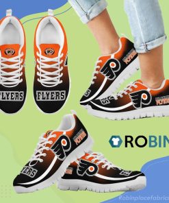 Mystery Straight Line Up Philadelphia Flyers Breathable Running Sneaker