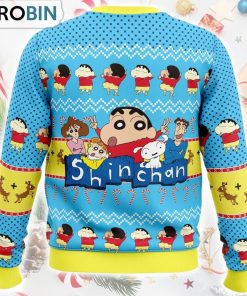 Naughty Shinnosuke Crayon Shin-chan Ugly Christmas Sweater Naughty Shinnosuke Crayon Shin-chan Ugly Christmas Sweater