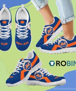 New York Mets Line Logo Breathable Running Sneaker