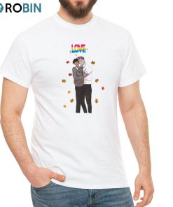 Nick And Charlie Heartstopper Shirt, Lgbt Heartstopper Unisex Hoodie Short Sleeve