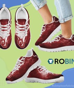 Oklahoma Sooners Thunder Power Breathable Running Sneaker