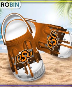 Oklahoma State Cowboys 3D Melting Paint Printed Crocs Shoes