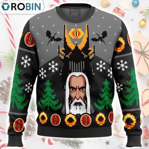 One Christmas to Rule Them All The Lord of the Rings Ugly Christmas Sweater