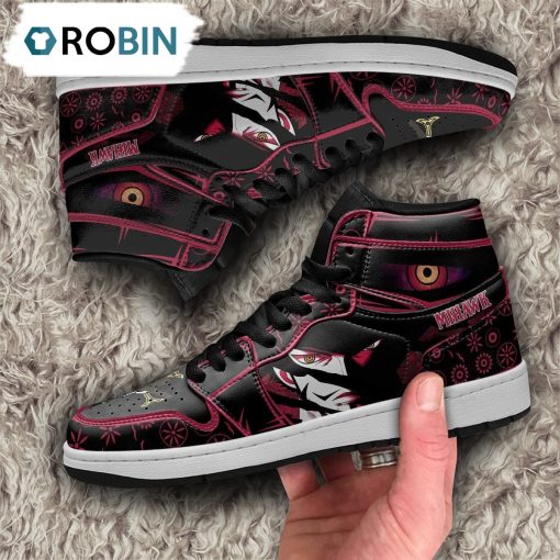 One Piece Dracule Mihawk Jordan 1 High Sneakers, Custom Anime Shoes