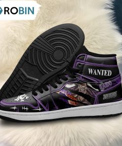 One Piece Four Emperors-Kaido Jordan 1 High Sneakers, Custom Anime Shoes