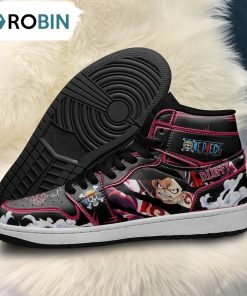 One Piece Monkey D.Luffy Jordan 1 High Sneakers, Custom Anime Shoes