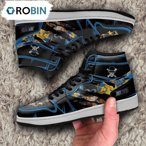 One Piece Sabo Jordan 1 High Sneakers, Custom Anime Shoes