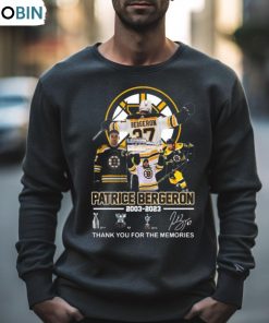 Patrice Bergeron 2003 2023 Memories T Shirt