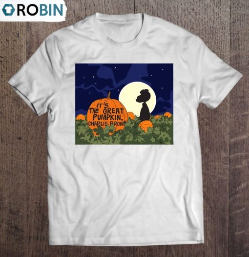 Peanuts Snoopy Its The Great Pumpkin Ver2 Unisex Shirt